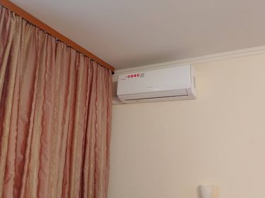 Установка сплит системы 7-9 kBTU (одноэтапный монтаж)