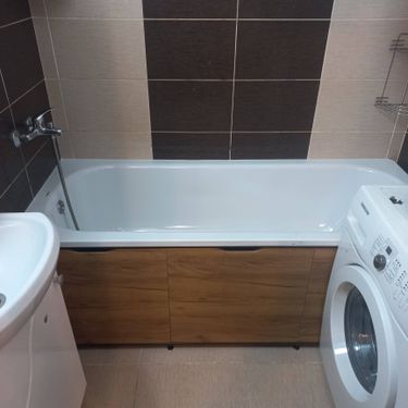 Установка акриловой/стальной ванны