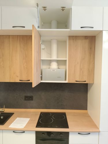 Установка и подключение вытяжки