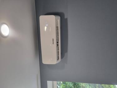 1 этап установки сплит системы 7-9 kBTU (двухэтапный монтаж)