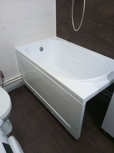 Установка акриловой/стальной ванны