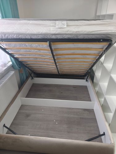 Сборка прямого дивана