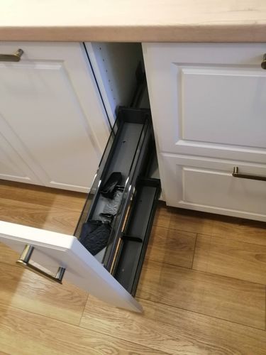 Демонтаж ящика кухонного гарнитура с сохранением