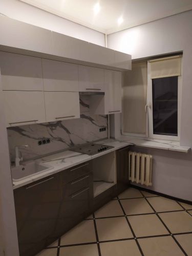 Сборка и установка проектной кухни под ключ Уменьшение глубины/высоты/ширины шкафов/фасадов/фальшпанелей