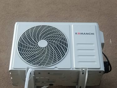 Установка сплит системы 7-9 kBTU (одноэтапный монтаж)