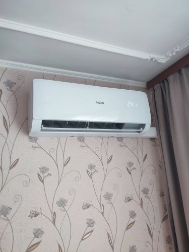 Установка сплит системы 7-9 kBTU (одноэтапный монтаж)