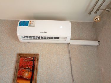 Установка сплит системы 7-9 kBTU (одноэтапный монтаж)