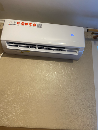 Установка сплит системы 7-9 kBTU (одноэтапный монтаж)