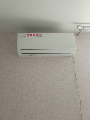 Установка сплит системы 7-9 kBTU (одноэтапный монтаж)