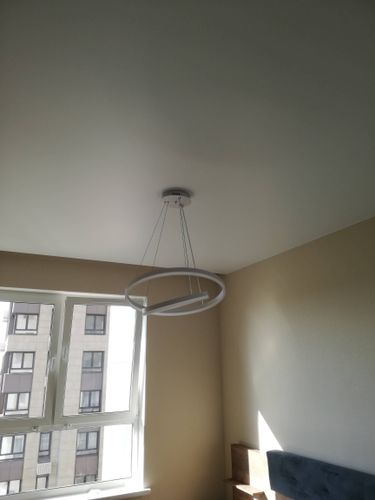 Сборка и навеска люстры