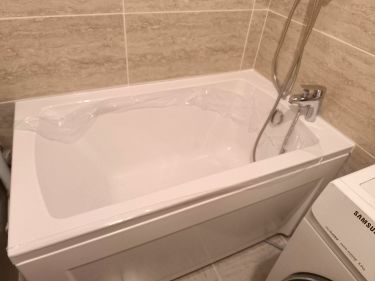 Установка акриловой/стальной ванны