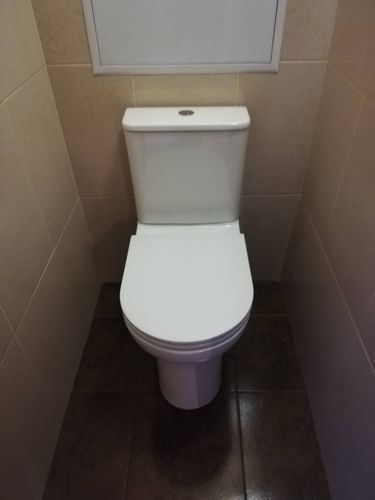 Установка напольного унитаза