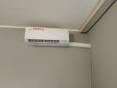 Установка сплит системы 7-9 kBTU (одноэтапный монтаж)