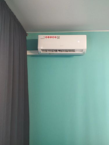 Установка сплит системы 7-9 kBTU (одноэтапный монтаж)
