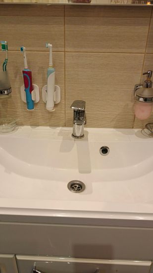 Установка смесителя (на готовые коммуникации)