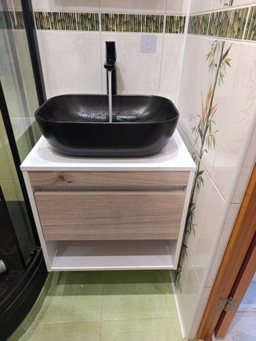 Установка смесителя (на готовые коммуникации)