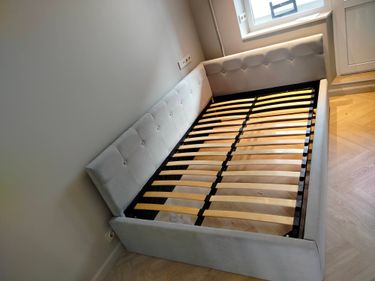 Сборка двуспальной кровати