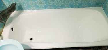 Реставрация ванны эмалью/жидким акрилом