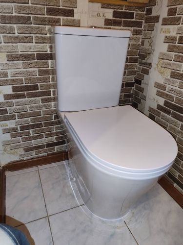 Установка напольного унитаза