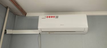 Установка сплит системы 7-9 kBTU (одноэтапный монтаж)