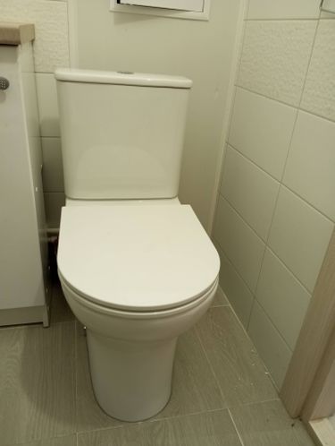 Установка напольного унитаза