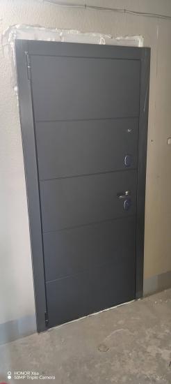 Установка входной двери весом до 95 кг