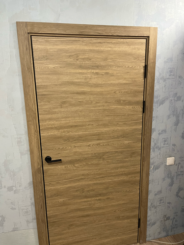 Установка межкомнатной двухстворчатой двери