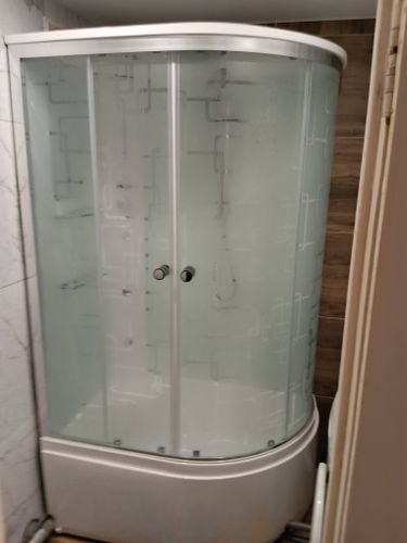 Установка отдельностоящей стиральной машины с подключением