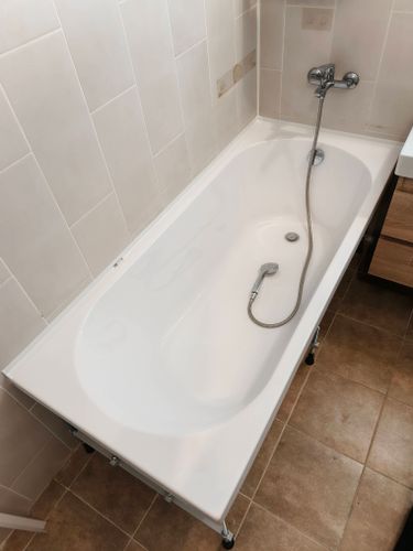 Установка акриловой/стальной ванны