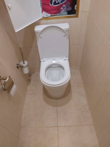 Установка напольного унитаза