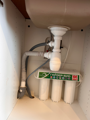 Установка посудомоечной машины с подключением