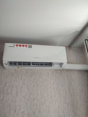 Установка сплит системы 7-9 kBTU (одноэтапный монтаж)