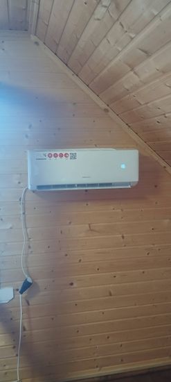 Установка сплит системы 7-9 kBTU (одноэтапный монтаж)