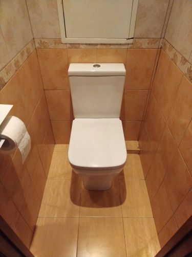 Установка напольного унитаза