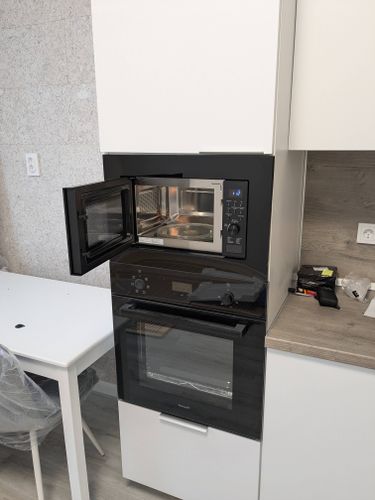 Установка и подключение встроенной СВЧ