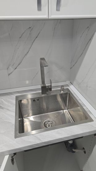 Установка и подключение смесителя