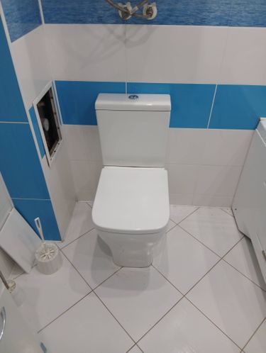 Установка напольного унитаза