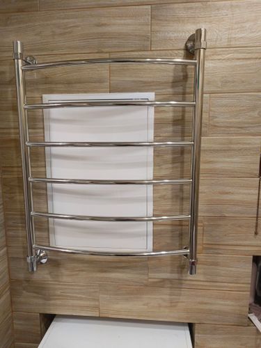 Монтаж водяного полотенцесушителя на готовую подводку (без подгонки)