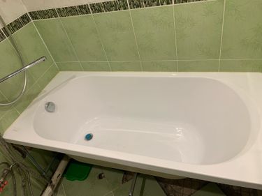 Установка акриловой/стальной ванны