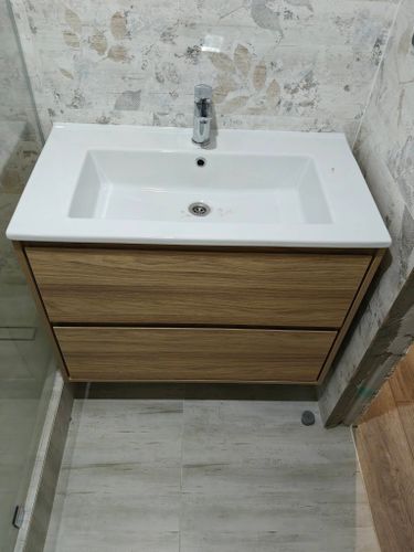 Установка смесителя (на готовые коммуникации)