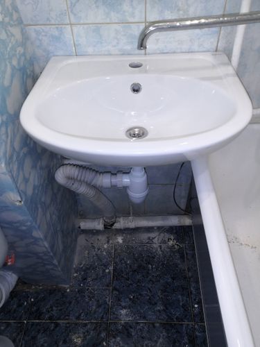 Демонтаж раковины