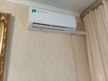 Установка сплит системы 7-9 kBTU (одноэтапный монтаж)