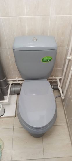 Установка напольного унитаза
