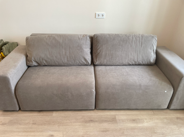 Сборка прямого дивана