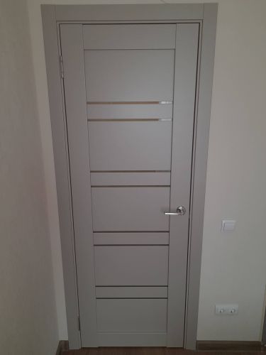 Установка межкомнатной одностворчатой двери