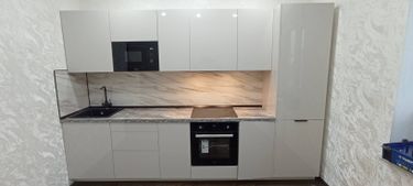 Установка и подключение врезной мойки Установка и подключение крана и фильтра для питьевой воды Установка столешницы ДСП