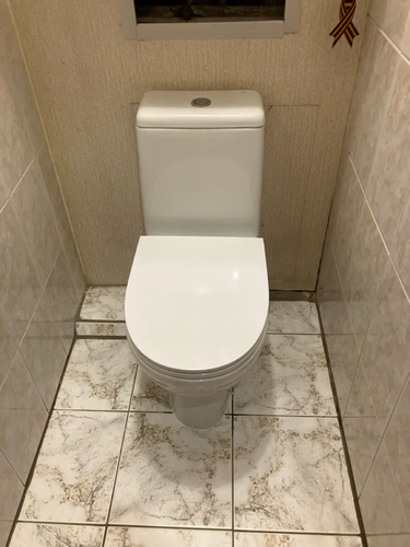 Установка напольного унитаза