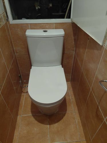 Установка напольного унитаза