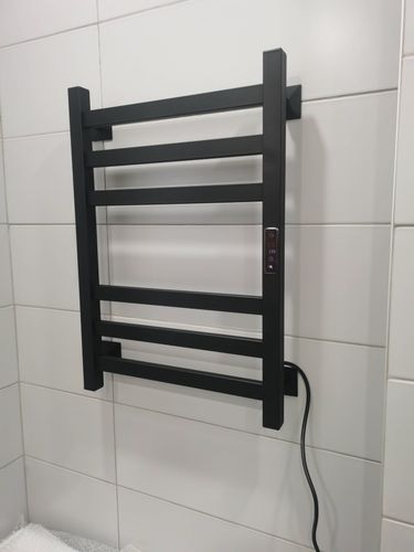 Монтаж электрического полотенцесушителя