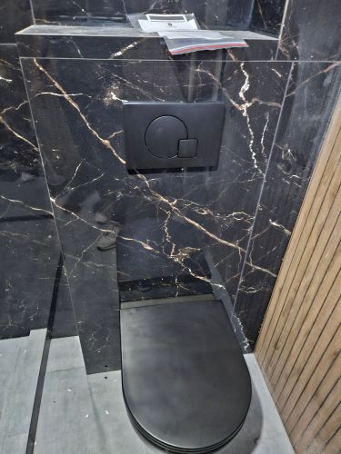 Установка подвесного унитаза (на готовую инсталляцию)